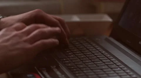 Women's hands typing on computerd HD Stock Footage 67107683