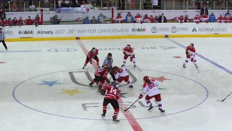 Women's hockey. Video stock 75048232