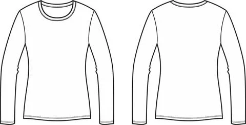 Women's jumper Stock Illustration
