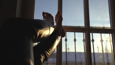 Women's legs Stock Footage 102832697