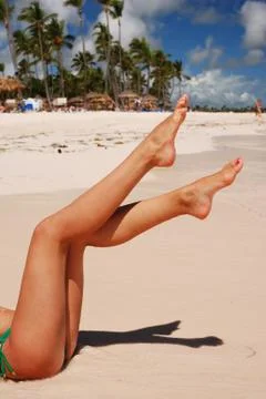 Women's legs Stock Photos