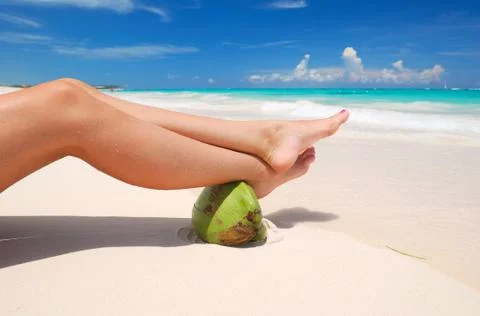 Women's legs Stock Photos