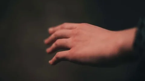 Women's palm Stock Footage 81701592