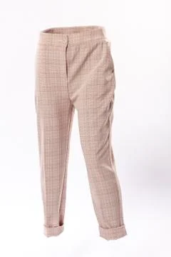 Women's pants isolated on white background Stock Photos