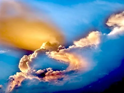 Wonder of Nature a dramatic Sky Stock Photos