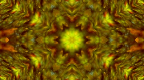 Wonderful abstract kaleidoscopic colored pattern with soft scaly texture Stock Footage 66515585