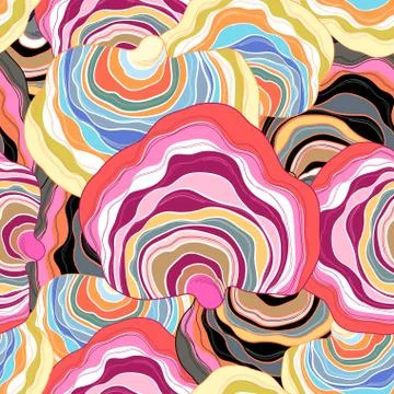 Wonderful abstract pattern Stock Illustration