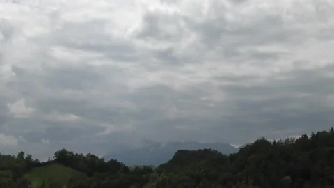 Wonderful clouds in time lapse Stock Footage 130374013