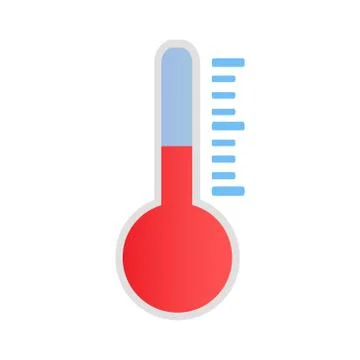 Wonderful design of the thermometer Stock Illustration