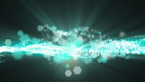 Wonderful glitter texture waves on dark background and sun rays. 4k animation sp 스톡 동영상 112684029