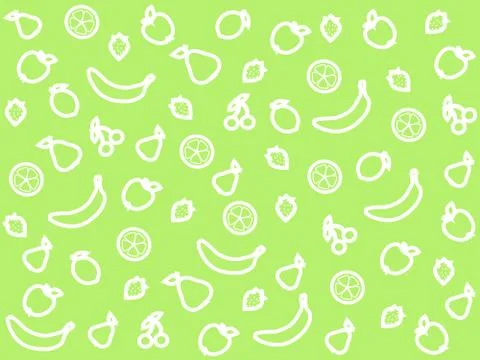 Wonderful green background Illustrazione stock