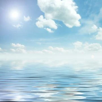 Wonderful sky background Stock Photos