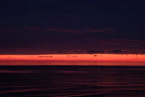 Wonderful sunset Stock Photos