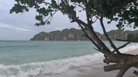 A wonderful view from Phi Phi island Stock Footage 247872650