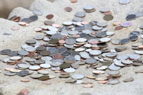 Wons coins Stock Photos