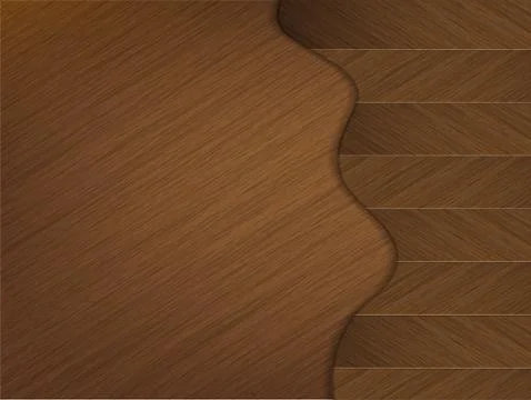 Wood background with space for text Illustrazione stock