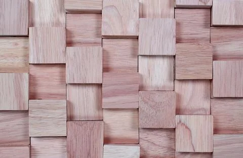 Wood background : stack of lumber Stock Photos