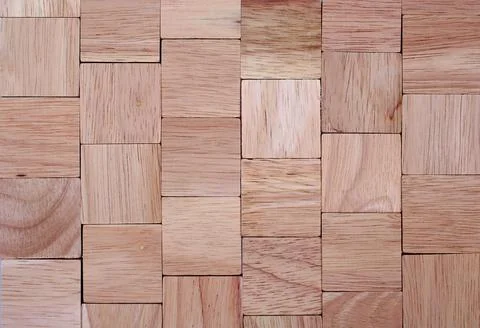 Wood background : stack of lumber Fotos Stock