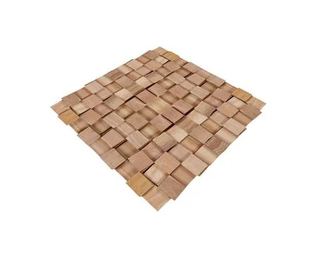 Wood background : stack of lumber Stock-Fotos