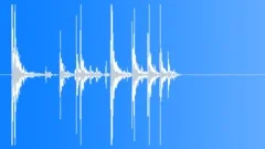 Wood Block Bounce - clunks chatter Sound Effect