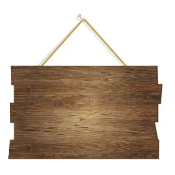 Wood board Illustrazione stock