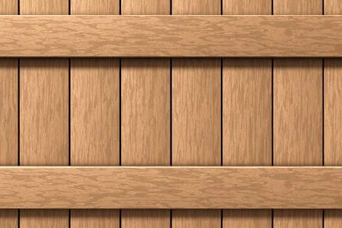 Wood boards Stock Illustration