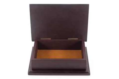 Wood box empty 写真素材