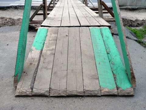 Wood bridge Stock Photos