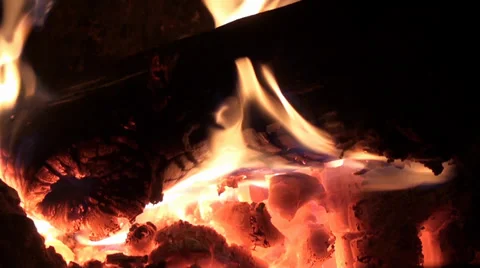 Wood Burning 2 Stock Footage 36000063