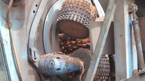 Wood chipper Stock Footage 77044991