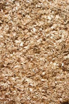 Wood chips as background Stock Photos