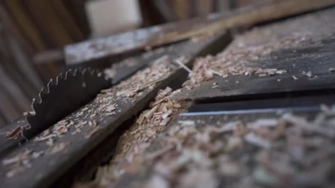 Wood chips Stock Footage 271054653