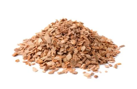 Wood chips Foto stock
