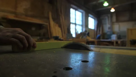 Wood circular Stock Footage 224285335