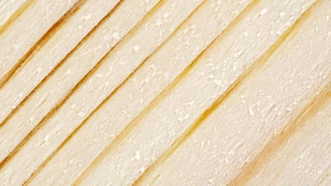 Wood close-up, processed wooden flat board Stock-Footage 310798043