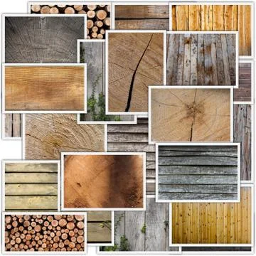 Wood collection Stock Illustration