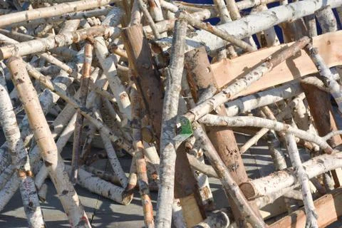 Wood construction Stock Photos