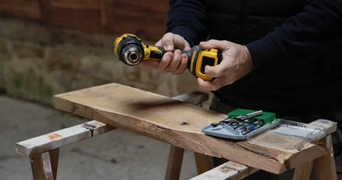 Wood Craftsmanship: Skill and Precision Stock Footage 327757070