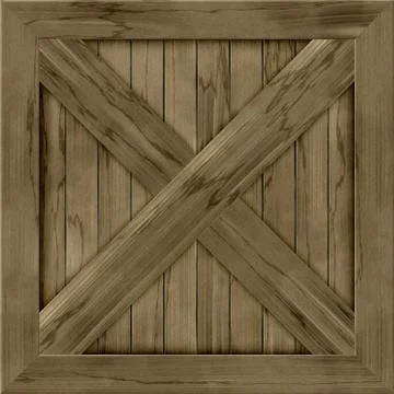 Wood crate generated hires texture Stock Illustration