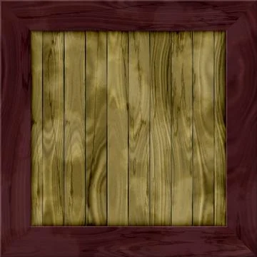 Wood crate generated hires texture Stock Illustration