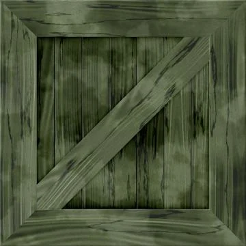Wood crate generated hires texture 스톡 일러스트