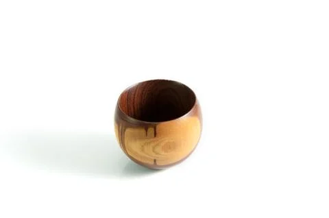 Wood cup Stock Photos