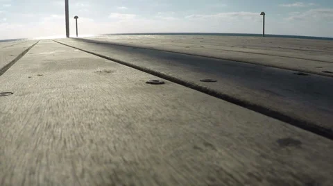 Wood deck Stock Footage 52215034