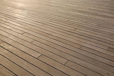 Wood deck lumber Stock Photos