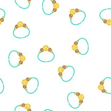 Wood decoration vector seamless pattern 스톡 일러스트