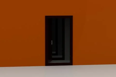 Wood door Free Stock Illustration