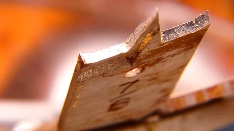 Wood drill Stock-Footage 118421534