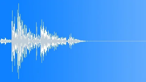 Wood Drop Hard - Single Plank, Heavy, Short Tail 06 Sound Effect