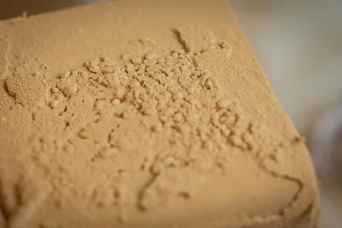 Wood dust on the machine Photos