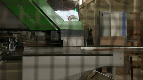 Wood factory Stock Footage 84325087
